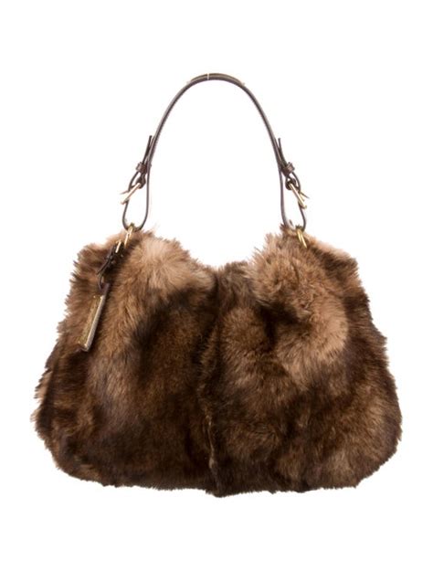 Faux Fur Handbags & Purses for Women 